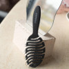 Щетка для волос распутывающая Framar Flex Brush Black гибкая Черная 30300
