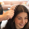 Щетка для волос распутывающая Framar Flex Brush Champagne гибкая Шампань 30301