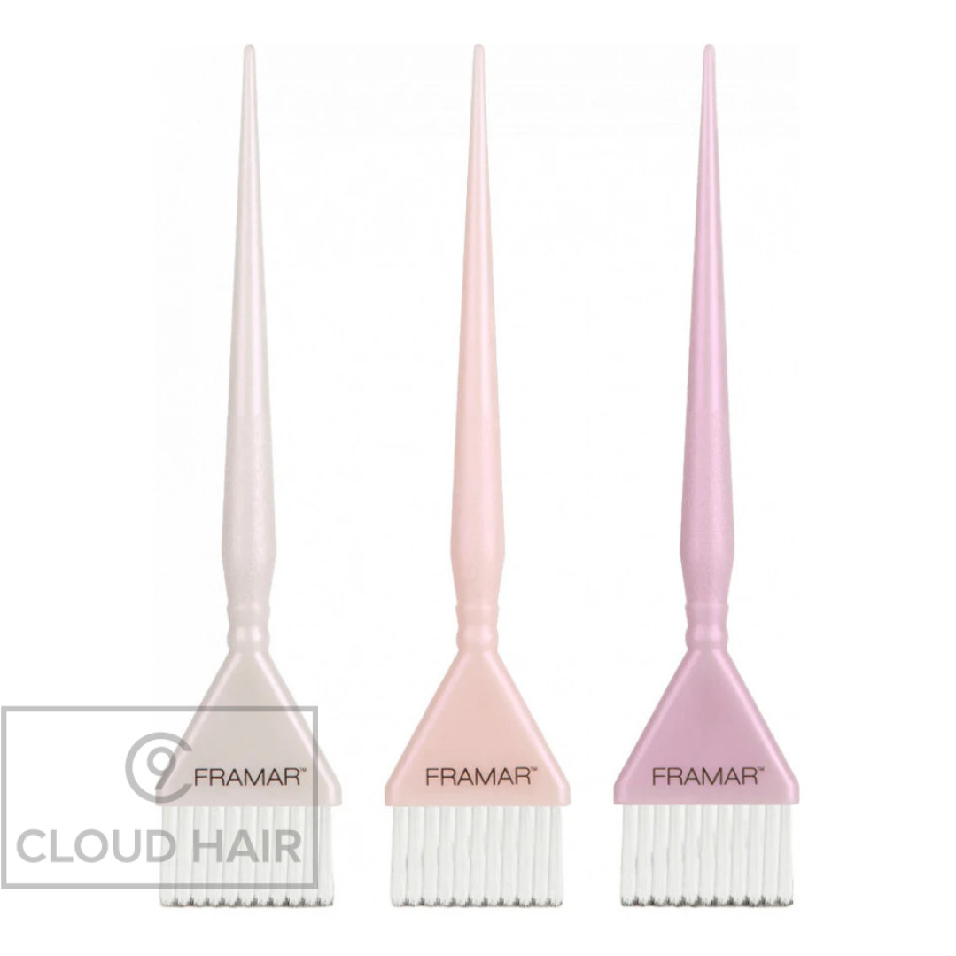 Кисти для окрашивания Framar Glazed Donut Triple Threat 3 шт 91075