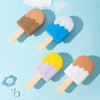 Расческа для волос детская Ice Cream Brush бежевый-коричневый ICB5