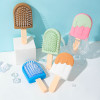 Расческа для волос детская Ice Cream Brush бежевый-коричневый ICB5