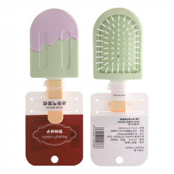 Расческа для волос детская Ice Cream Brush зеленый-сиреневый ICB3