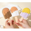 Расческа для волос детская Ice Cream Brush бежевый-коричневый ICB5