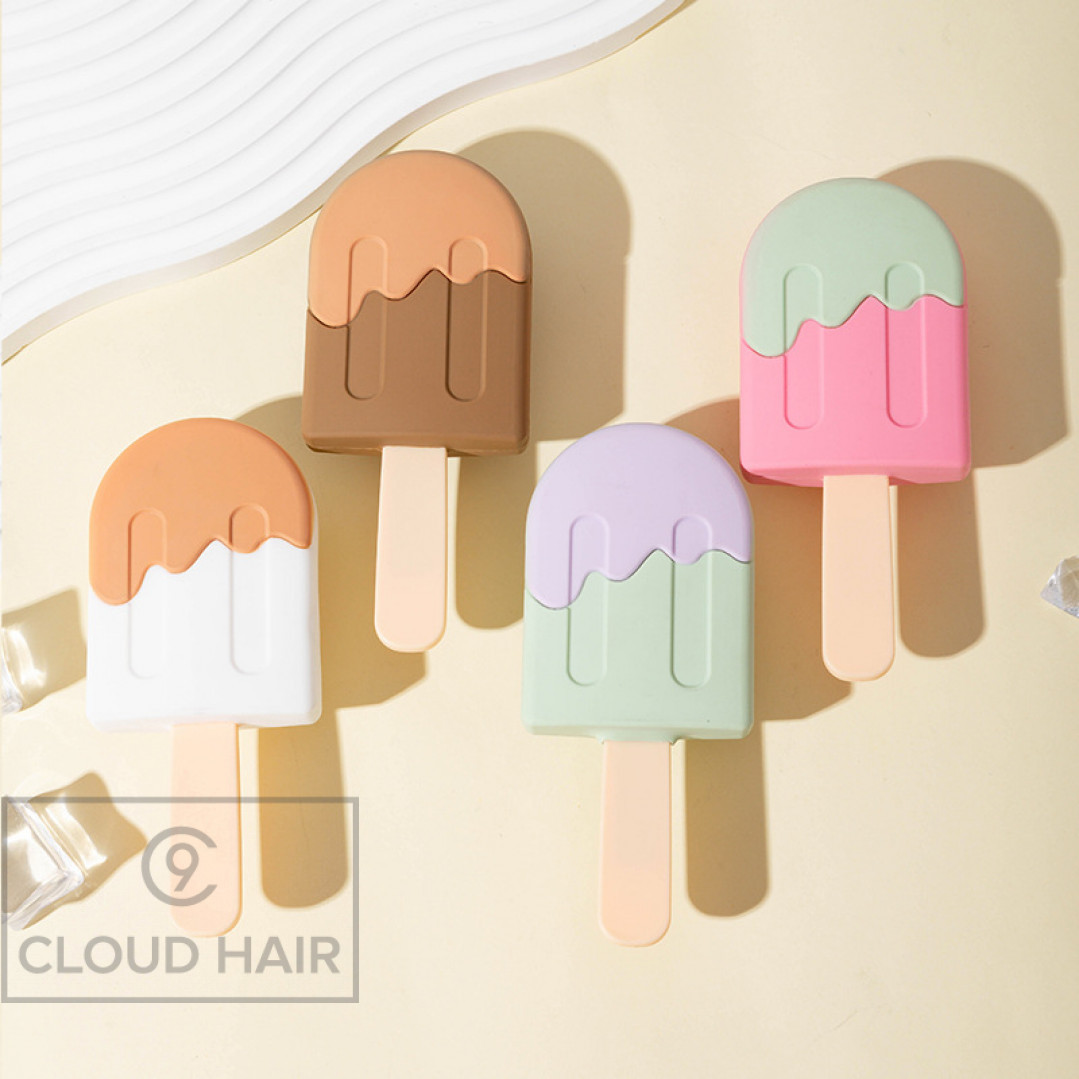 Расческа для волос детская Ice Cream Brush бежевый-коричневый ICB5 Расческа для волос детская Ice Cream Brush бежевый-коричневый ICB5